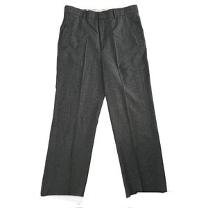Zara x Ader Error Pants Womans Grey Wool Stretch Trouser Wide Leg- Large